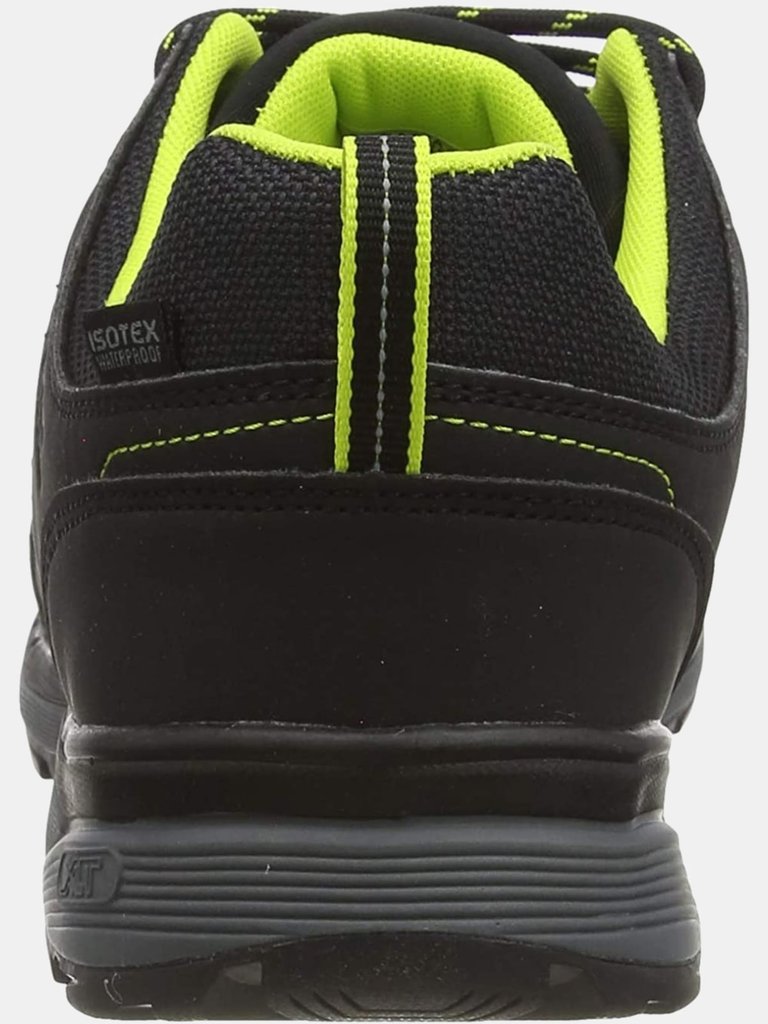 Mens Samaris Low II Hiking Boots - Black/Lime Punch