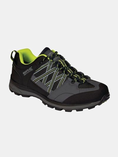 Regatta Mens Samaris Low II Hiking Boots - Black/Lime Punch product