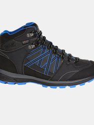 Mens Samaris Mid II Hiking Boots -  Ash/Oxford Blue