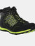 Mens Samaris Mid II Hiking Boots - Black/Electric Lime - Black/Electric Lime