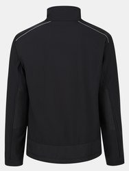 Mens Sandstom Workwear Softshell Jacket - Black