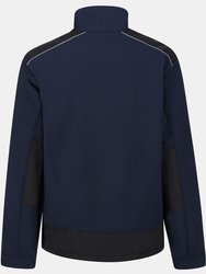 Mens Sandstom Workwear Softshell Jacket - Navy/Black