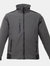 Mens Sandstorm Hardwearing Workwear Softshell Jacket - Seal Grey/Black - Seal Grey/Black