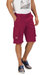 Mens Shorebay Vintage Cargo Shorts - Delhi Red