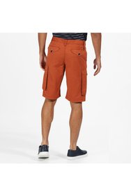 Mens Shorebay Vintage Cargo Shorts - Ginger