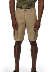 Mens Shorebay Vintage Cargo Shorts - Gold Sand - Gold Sand