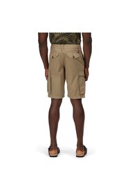 Mens Shorebay Vintage Cargo Shorts - Gold Sand