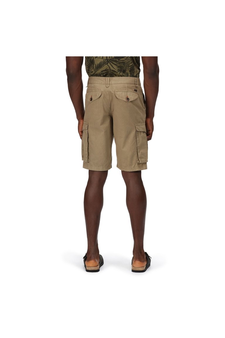 Mens Shorebay Vintage Cargo Shorts - Gold Sand