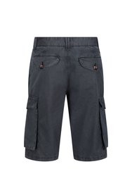 Mens Shorebay Vintage Cargo Shorts - India Grey