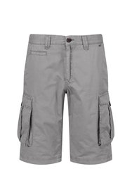Mens Shorebay Vintage Cargo Shorts - Mineral Grey