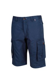 Mens Shorebay Vintage Cargo Shorts - Navy