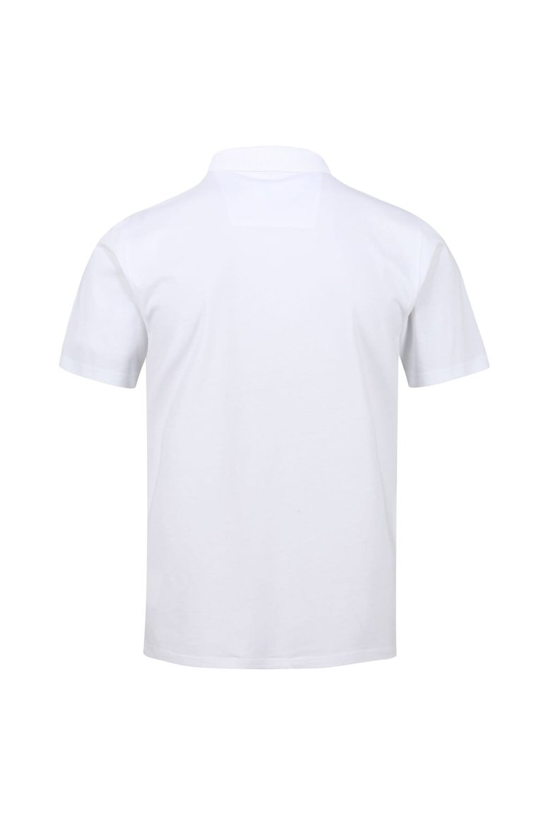Mens Sinton Lightweight Polo Shirt - White