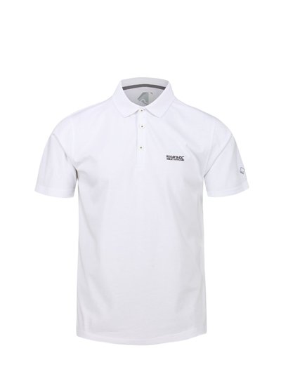 Regatta Mens Sinton Lightweight Polo Shirt - White product