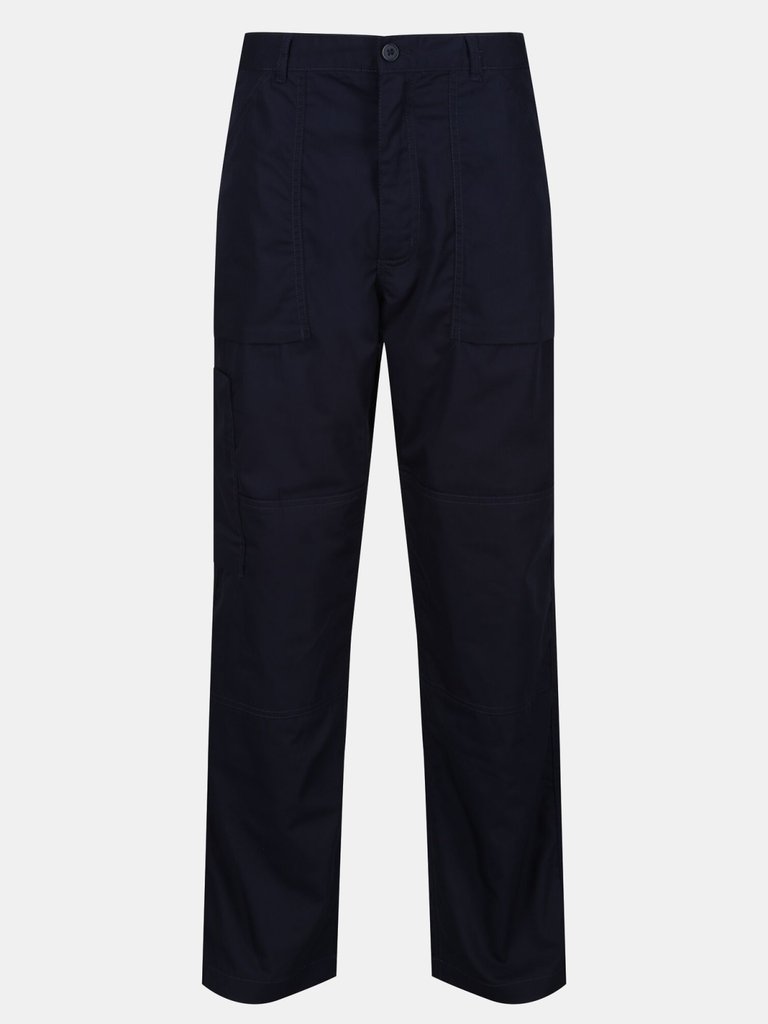 Mens Sports New Lined Action Trousers - Navy