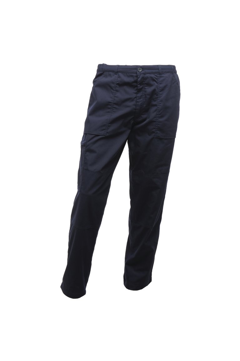 Mens Sports New Lined Action Trousers - Navy