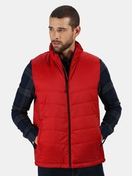Mens Stage II Insulated Bodywarmer - Classic Red