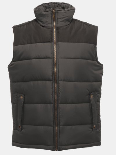 Regatta Mens Standout Altoona Insulated Bodywarmer Jacket - Seal Grey/Black product
