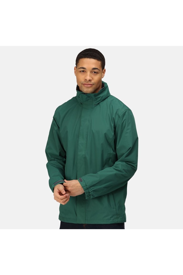 Mens Standout Ardmore Jacket (Waterproof & Windproof) - Bottle Green/Seal Grey - Bottle Green/Seal Grey