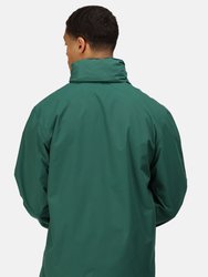 Mens Standout Ardmore Jacket (Waterproof & Windproof) - Bottle Green/Seal Grey