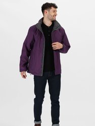 Mens Standout Ardmore Jacket (Waterproof & Windproof) - Majestic Purple/Seal Grey