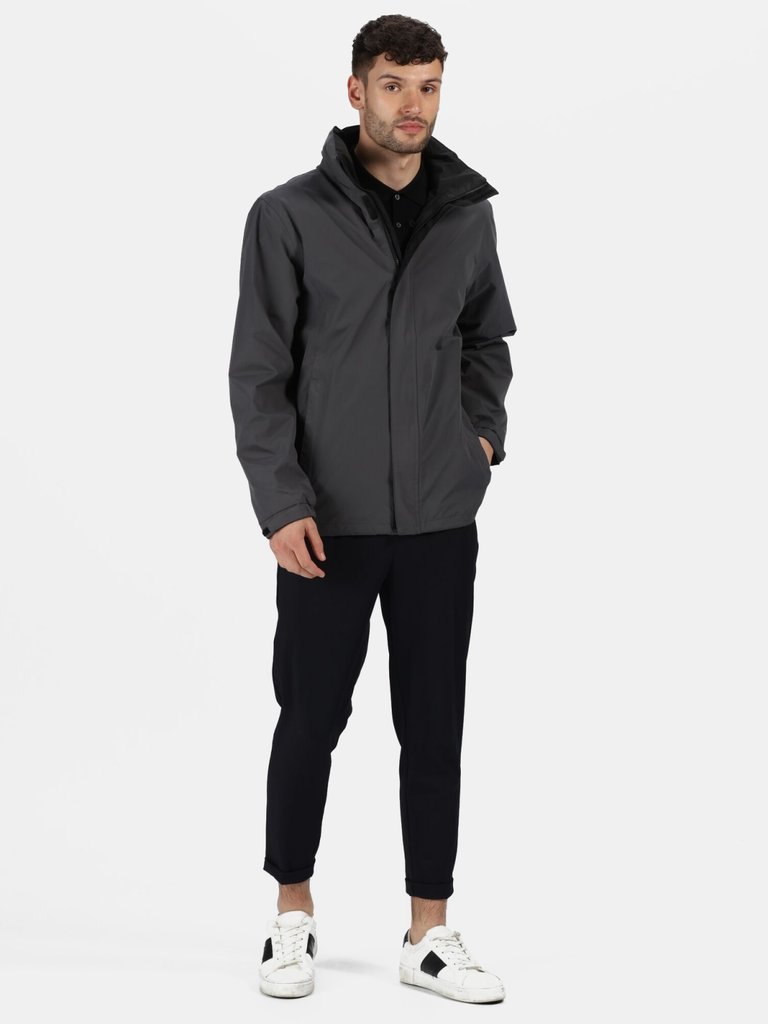 Mens Standout Ardmore Waterproof & Windproof Jacket - Seal Grey/Black - Seal Grey/Black