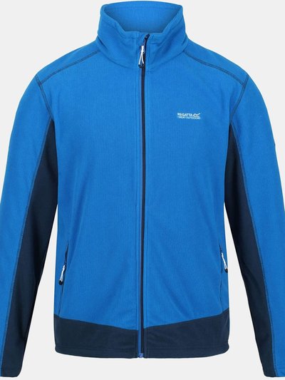 Regatta Mens Stanner Full Zip Fleece Jacket - Imperial Blue/Moonlight Denim product