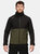 Mens Surrender Soft Shell Jacket - Dark Khaki/ Black