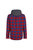 Mens Tactical Siege Checked Jacket - Classic Red