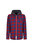 Mens Tactical Siege Checked Jacket - Classic Red - Classic Red