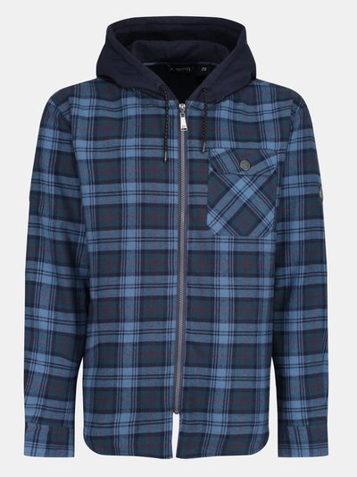 Regatta Mens Tactical Siege Checked Jacket - Navy product