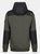 Mens Tactical Threads Major Hoodie - Dark Khaki/Black