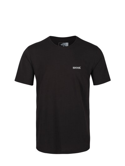 Regatta Mens Tait Lightweight Active T-Shirt - Black product