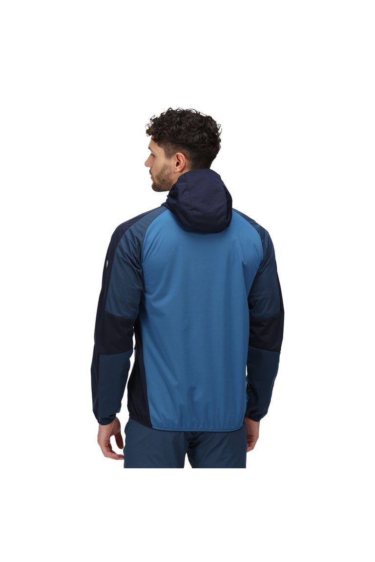 Mens Tarvos V Soft Shell Jacket - Moonlight Denim/Dynasty Blue