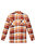 Mens Thamos Checked Long-Sleeved Shirt - Cathay Spice