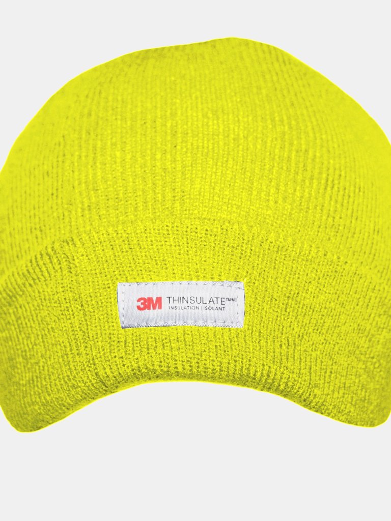 Mens Thinsulate Thermal Winter Hat - Yellow