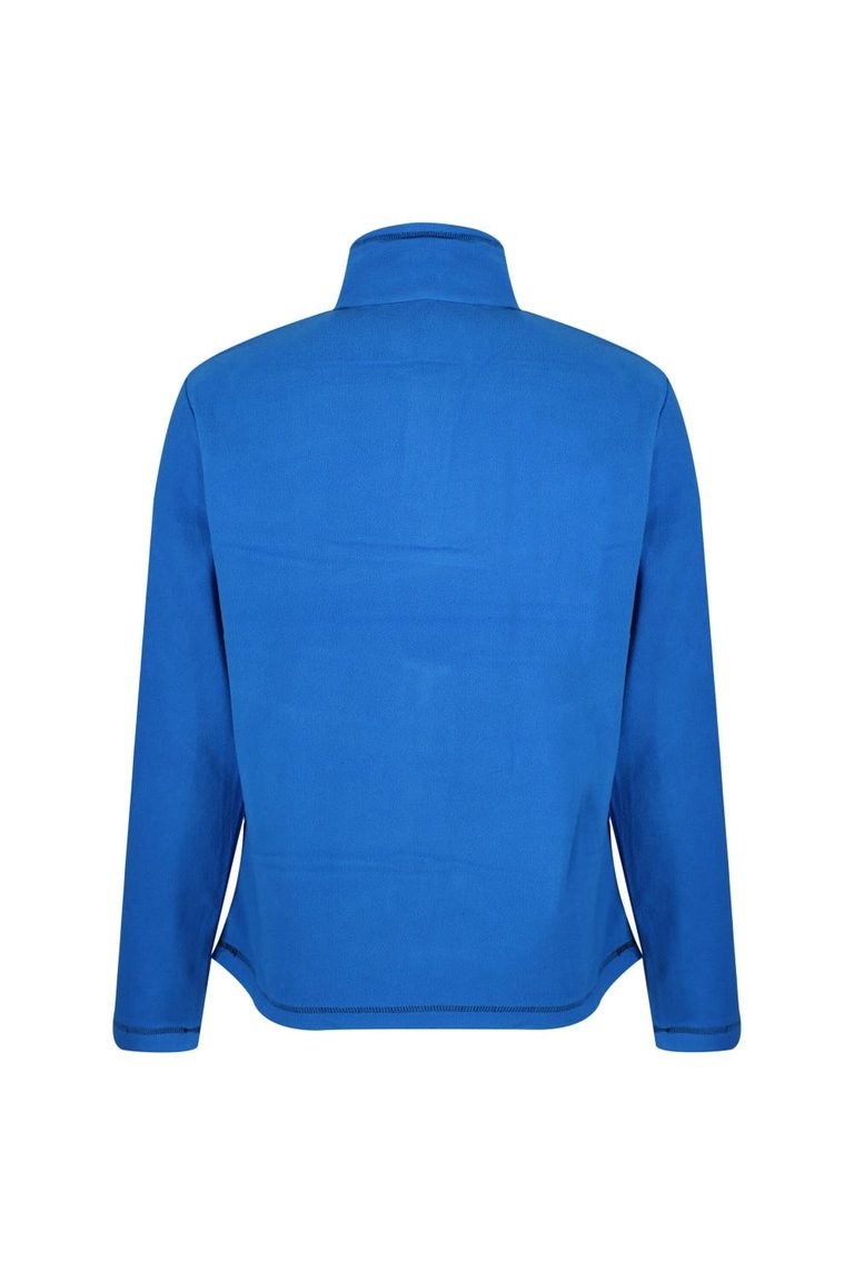 Mens Thompson Half Zip Fleece Top - Oxford Blue