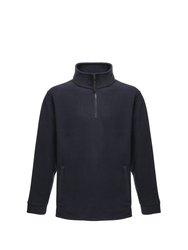 Mens Thor Overhead Anti-Pill Fleece Top - Dark Navy