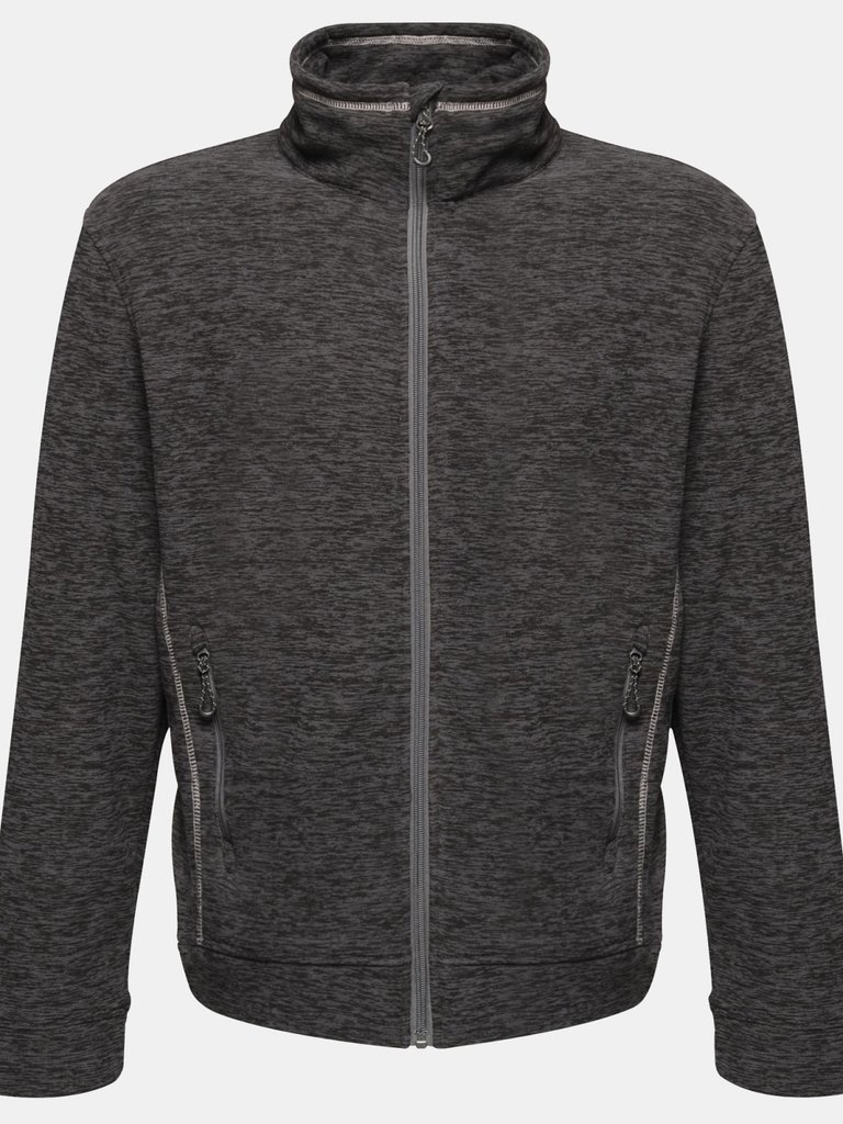 Mens Thornly Full Zip Fleece - Seal Gray Marl - Seal Gray Marl