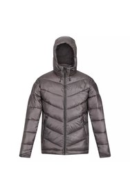 Mens Toploft II Hooded Padded Jacket - Dark Grey - Dark Grey