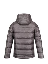 Mens Toploft II Hooded Padded Jacket - Dark Grey