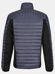 Mens Tourer Hybrid Jacket - Seal Grey/Black