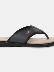 Mens Travis Sandals - Black/Brown