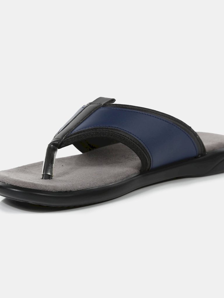 Mens Travis Sandals -Navy/Gray