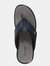 Mens Travis Sandals -Navy/Gray