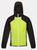 Mens Trutton Hooded Soft Shell Jacket - Bright Kiwi/Black - Bright Kiwi/Black