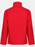 Mens Uproar Lightweight Wind Resistant Softshell Jacket - Classic Red/Seal Grey