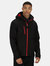 Mens Venturer 3 Layer Membrane Soft Shell Jacket - Black/Red - Black/Red