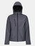 Mens Venturer 3 Layer Membrane Soft Shell Jacket - Seal Grey/Black
