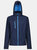 Mens Venturer Hooded Soft Shell Jacket - Navy/French Blue - Navy/French Blue