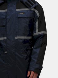 Mens Waterproof Coveralls - Navy